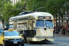 Electric streetcars